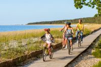 Familienurlaub am Meer zum radfahren und segeln sowie mit mobilen B&auml;cker